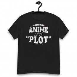 Fueled By Anime With "PLOT" T-Shirt